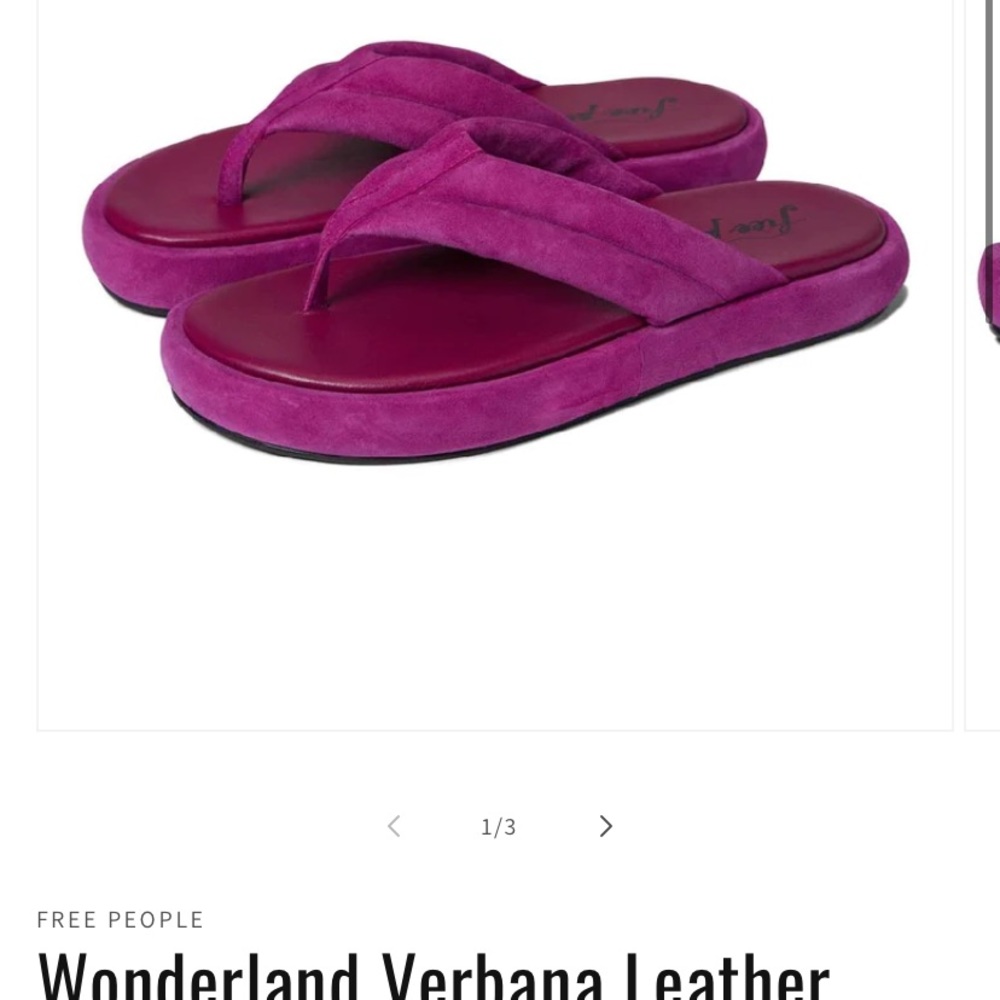 Free People Wonderland Verbana Leather Sandals